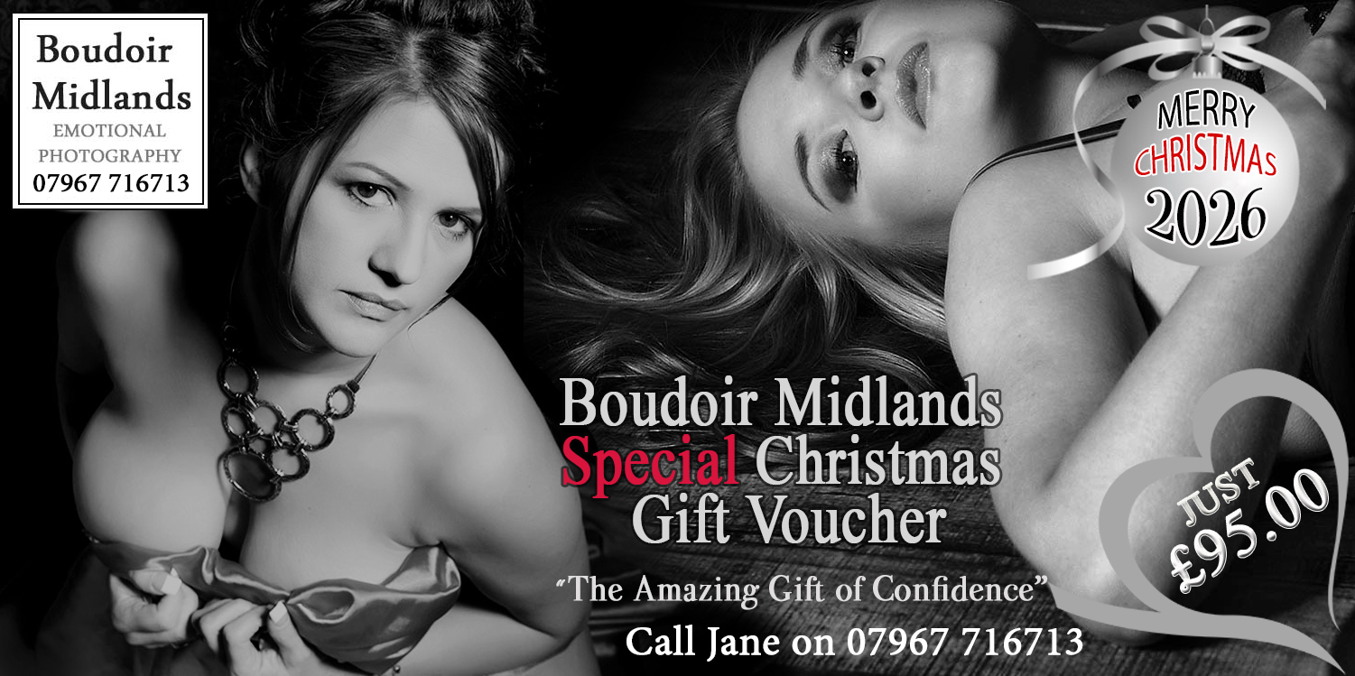 boudoir photography christmas gift voucher 2026